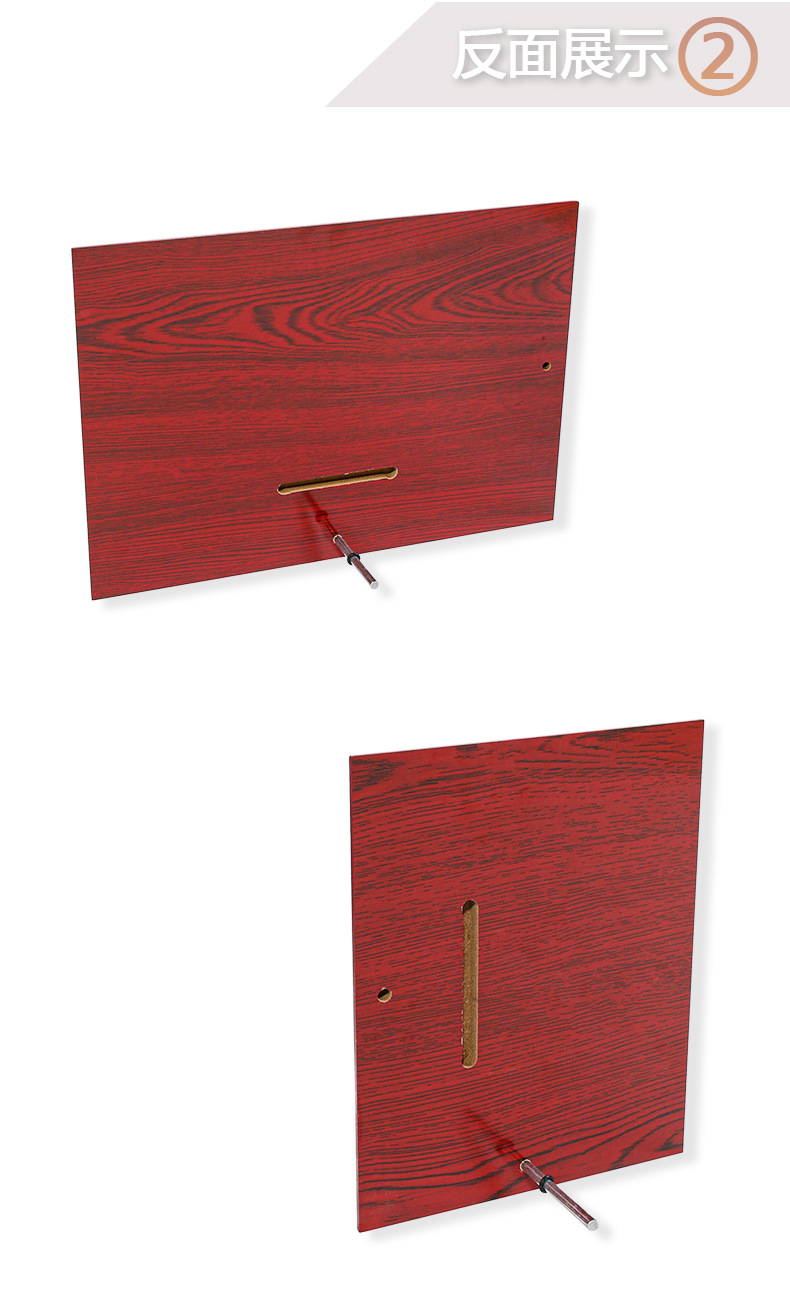 Cherry Wood Medal Display - 图片 2