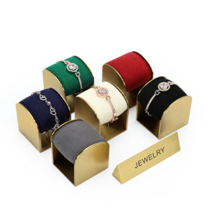 Gloden Metal Bracelet Jewellery Display