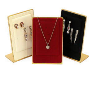 Gloden Metal Earring Jewellery Display